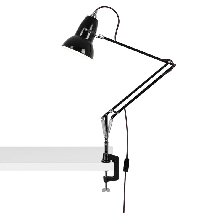 Original 1227 Desk Lamp with Clamp - Anglepoise - Table + Task - Bright Chrome - HORNE
