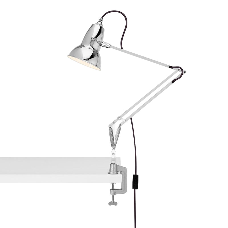 Original 1227 Desk Lamp with Clamp - Anglepoise - Table + Task - Jet Black - HORNE