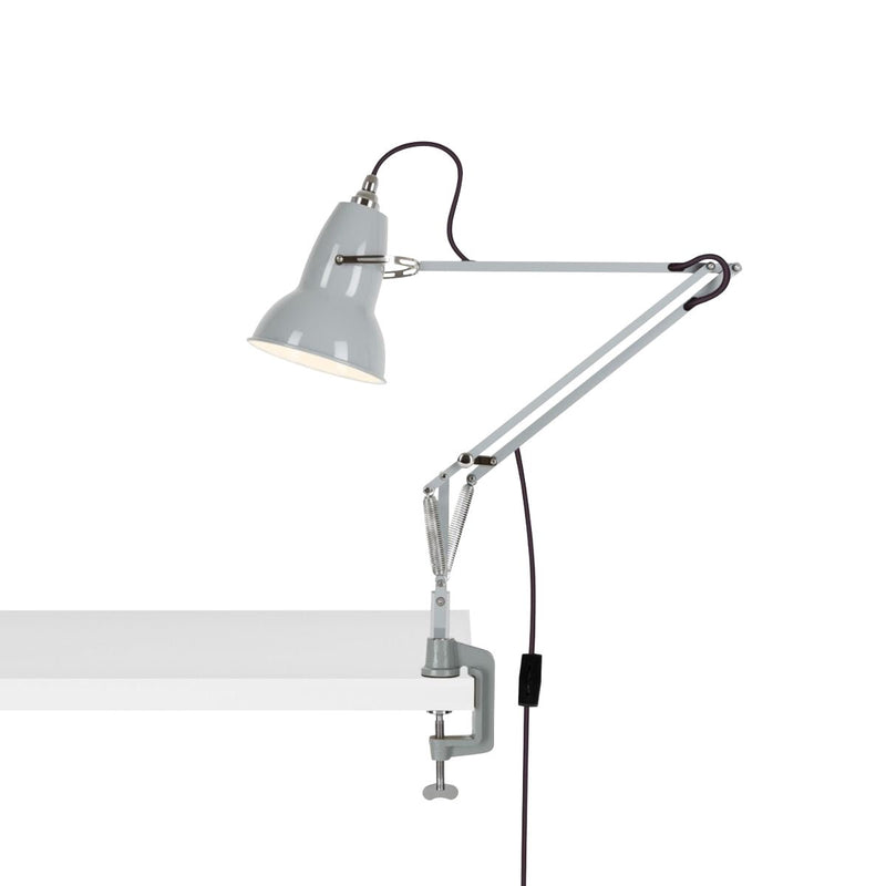 Original 1227 Desk Lamp with Clamp - Anglepoise - Table + Task - Jet Black - HORNE
