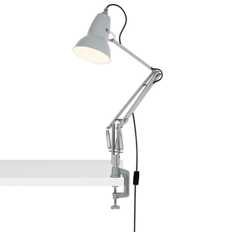Original 1227 Desk Lamp with Clamp - Anglepoise - Table + Task - Jet Black - HORNE