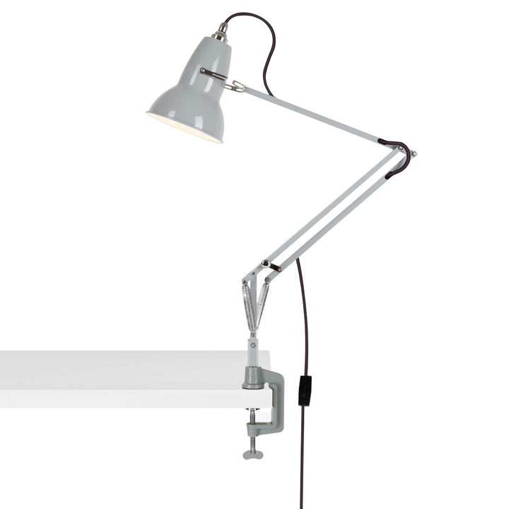 Original 1227 Desk Lamp with Clamp - Anglepoise - Table + Task - Bright Chrome - HORNE