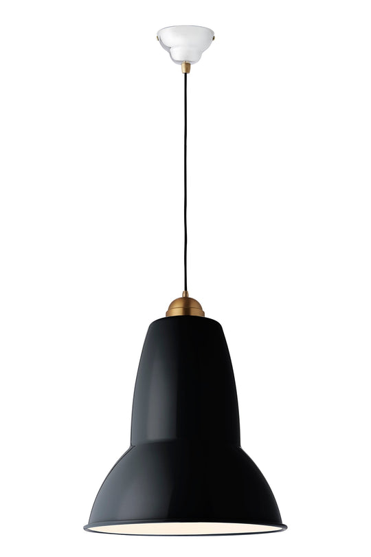 Original 1227 Giant Brass Pendant - Anglepoise - Pendants - Jet Black - HORNE