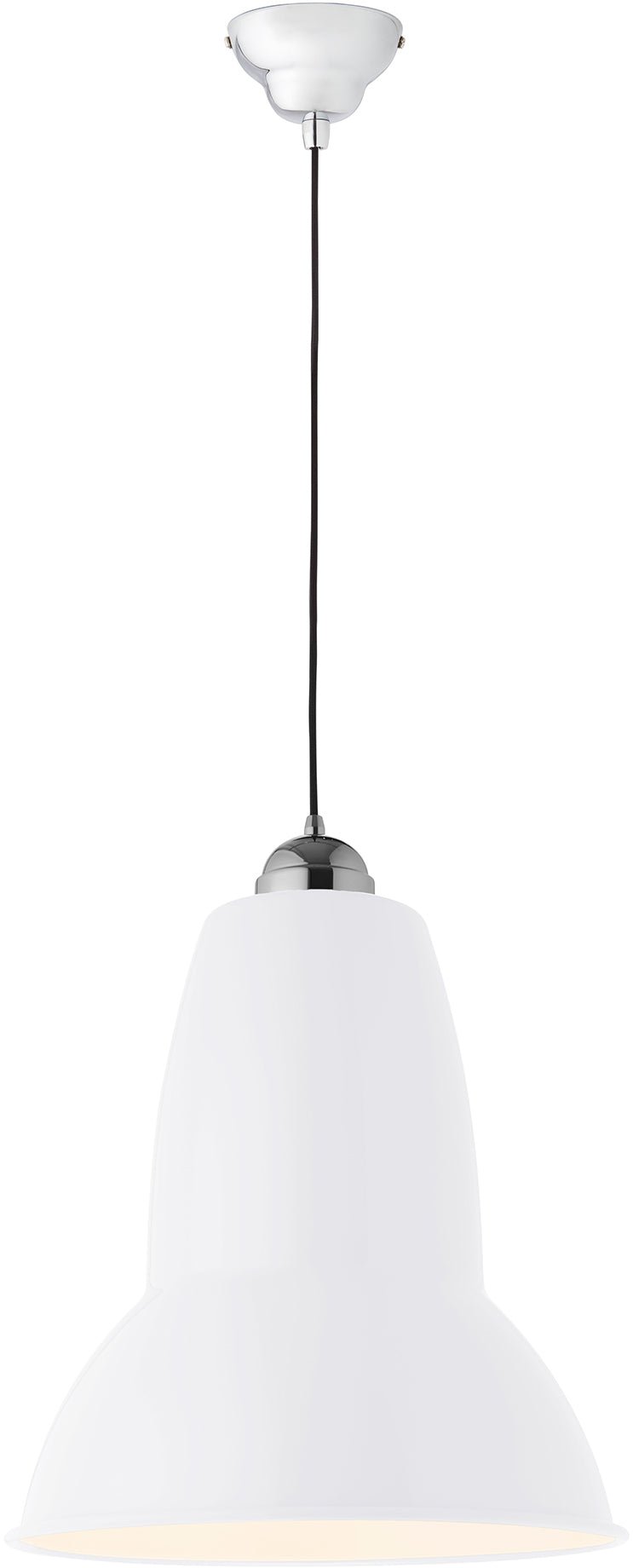 Original 1227 Giant Pendant - Anglepoise - Pendants - Jet Black - Satin Finish - HORNE