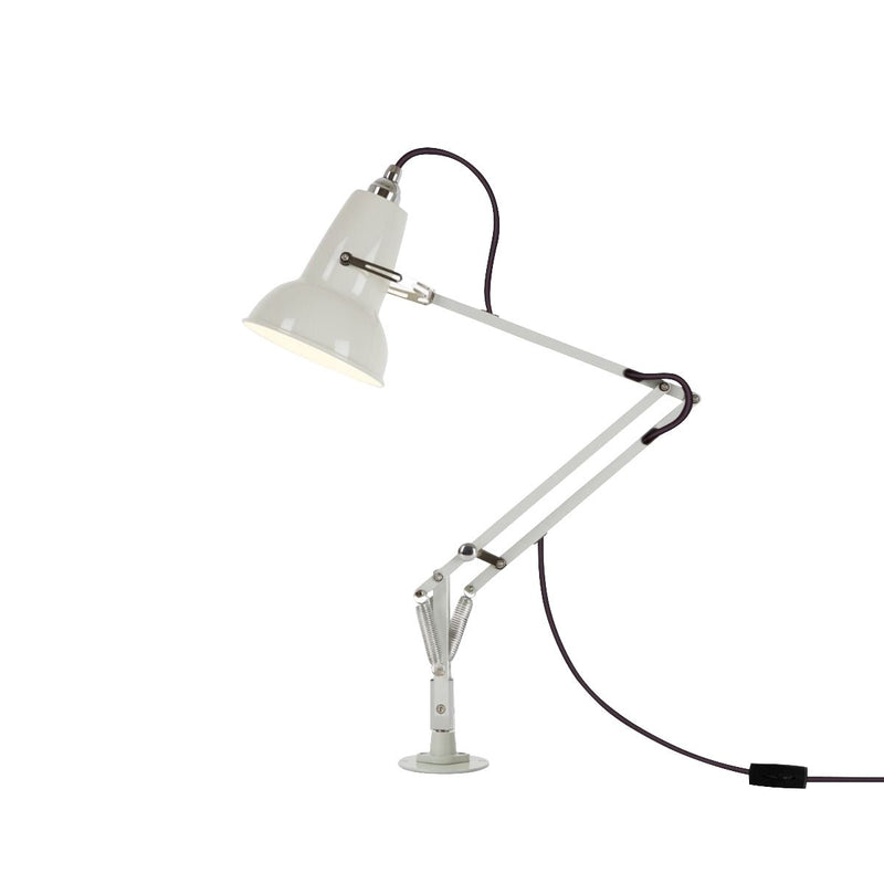 Original 1227 Mini Lamp with Desk Insert - Anglepoise - Table + Task - Jet Black - HORNE