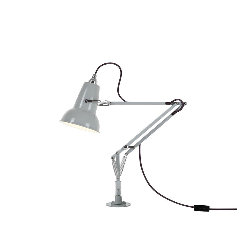 Original 1227 Mini Lamp with Desk Insert - Anglepoise - Table + Task - Jet Black - HORNE