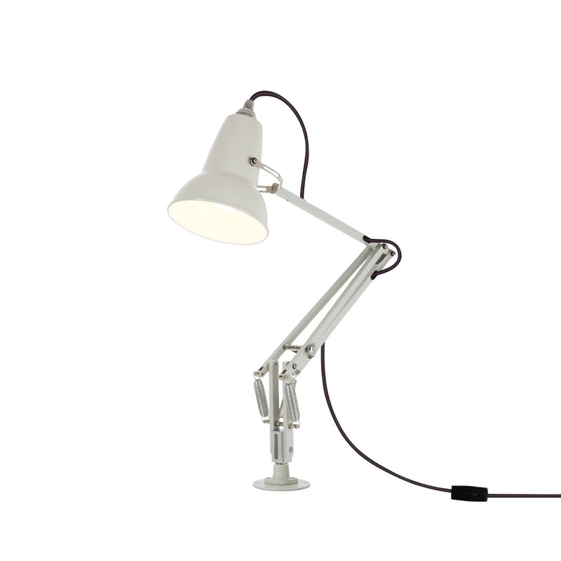 Original 1227 Mini Lamp with Desk Insert - Anglepoise - Table + Task - Jet Black - HORNE