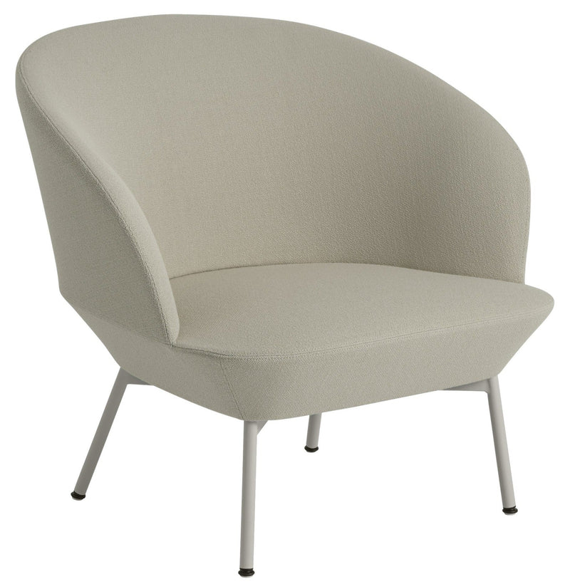 Oslo Lounge Chair - Muuto - Sofas - Twill Weave 990 Seat & Black Base - HORNE