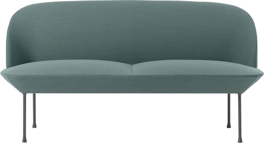 Oslo Sofa - 3 - Seater - Muuto - Sofas - Green Steelcut Trio 966 & Dark Grey Legs - HORNE