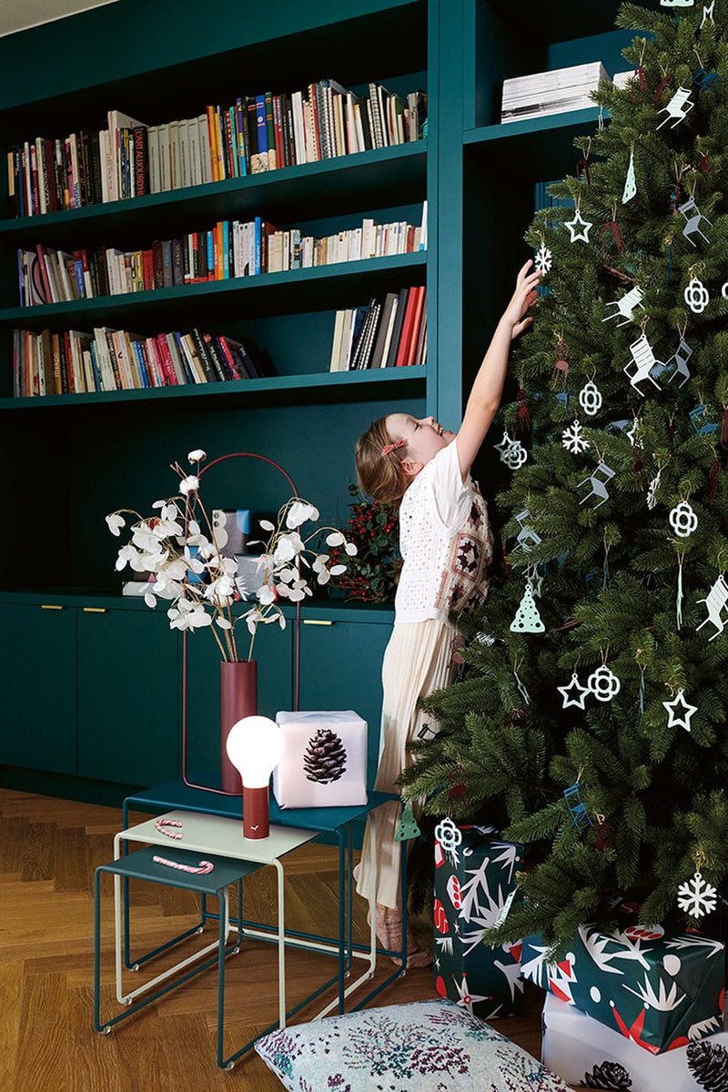 Oulala Nesting Tables - Set of 3 - Fermob - Outdoor Furniture - Floral Getaway - HORNE