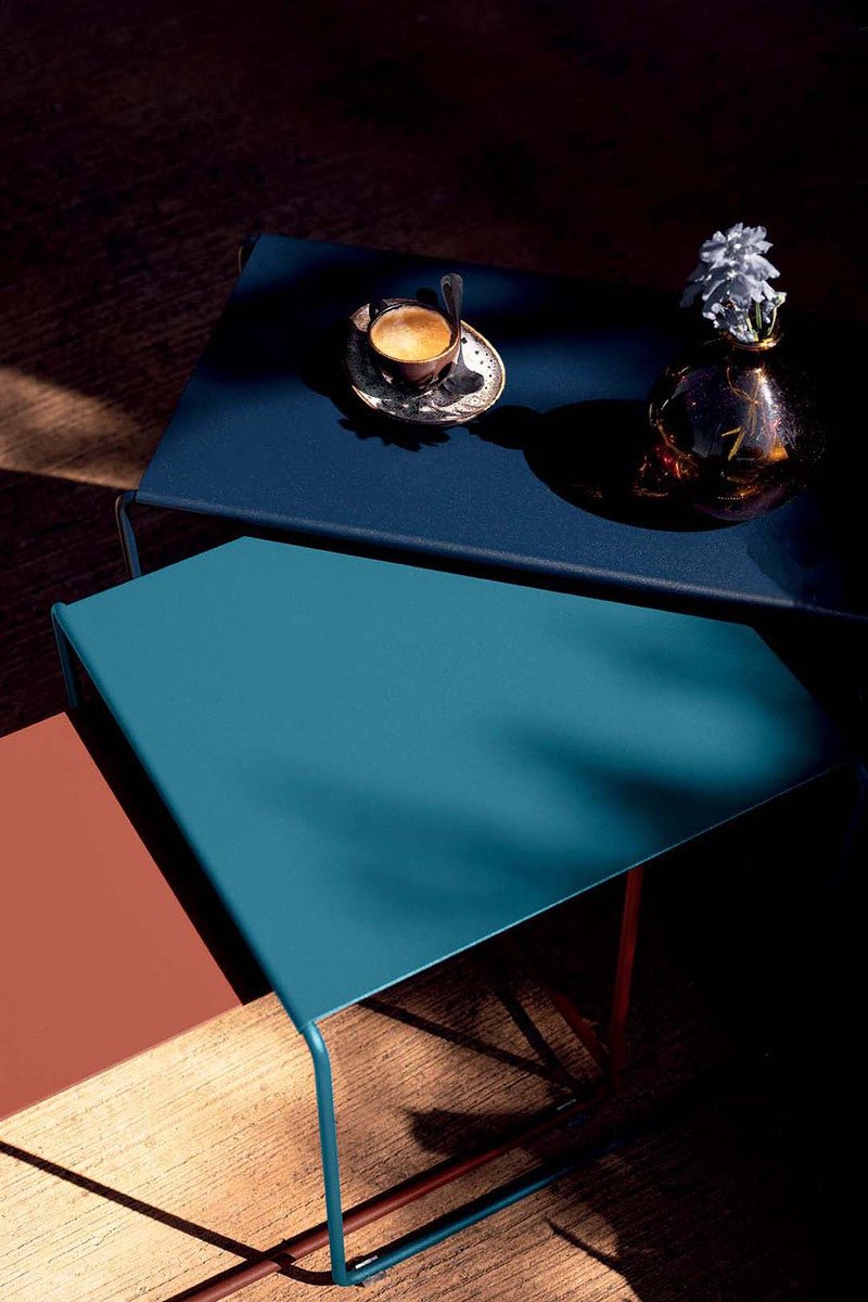 Oulala Nesting Tables - Set of 3 - Fermob - Outdoor Furniture - Floral Getaway - HORNE