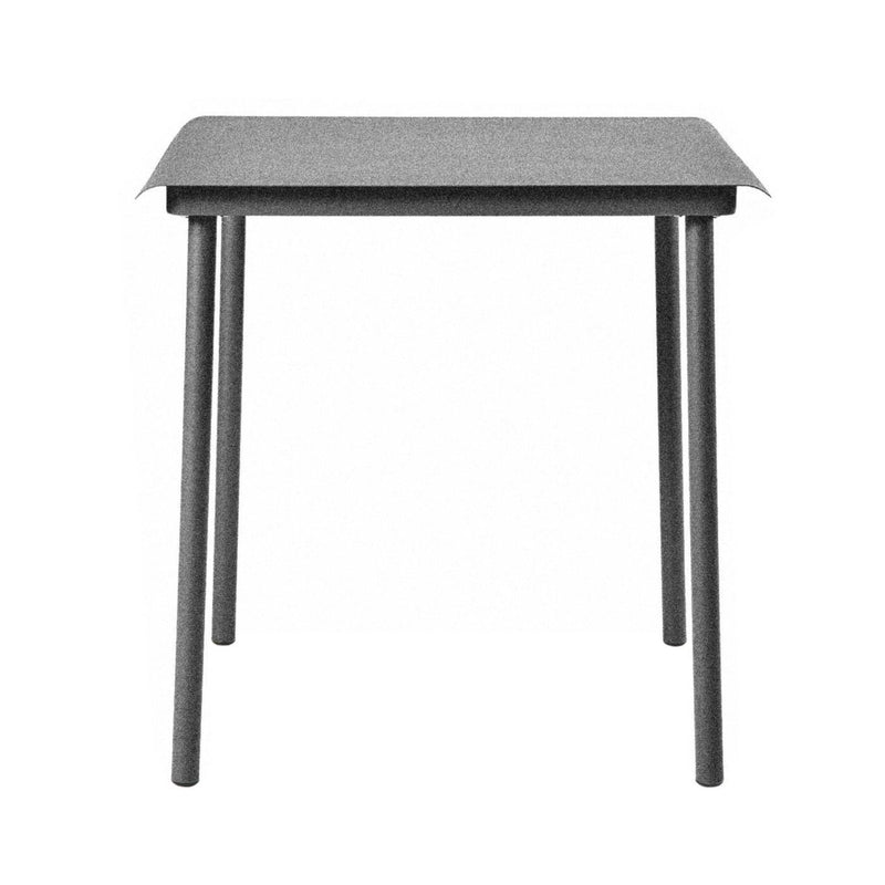 Outdoor Patio Café Table - Tolix - Outdoor Furniture - Dark Grey - HORNE
