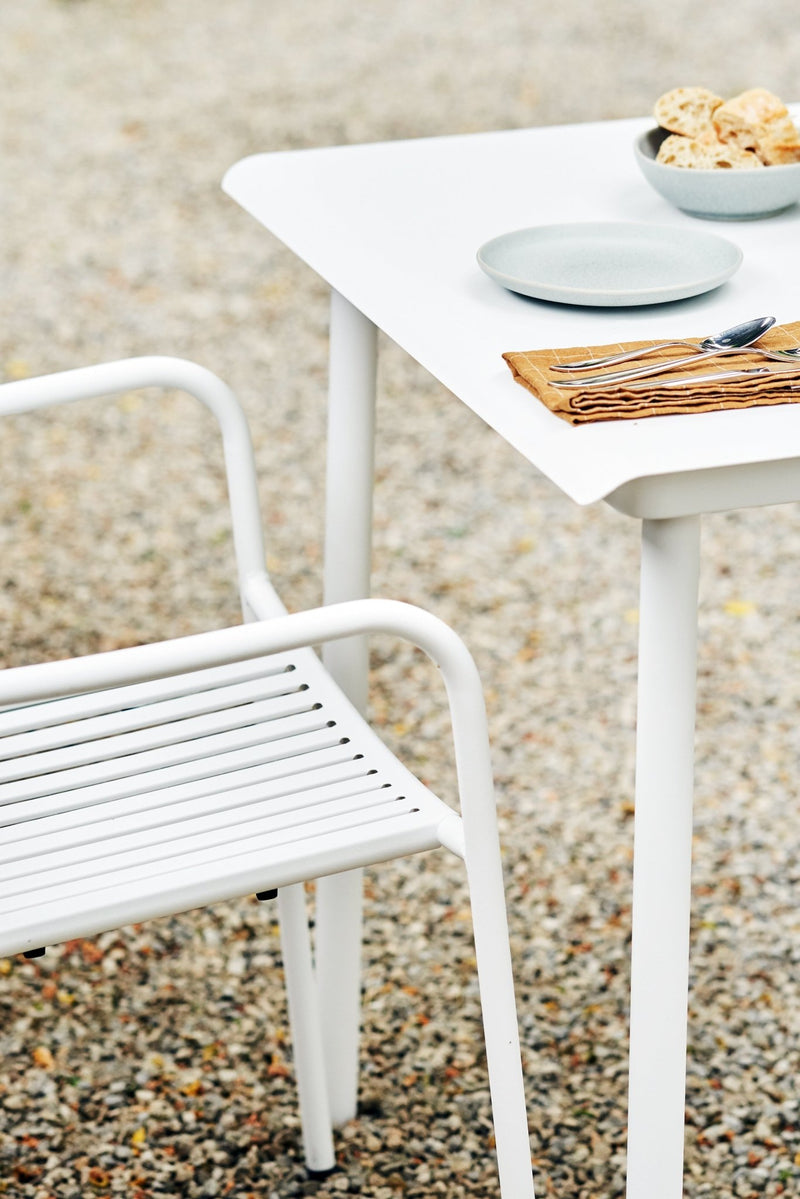 Outdoor Patio Slatted Armchair - Set of 2 - Tolix - Outdoor Furniture - Dark Grey - HORNE