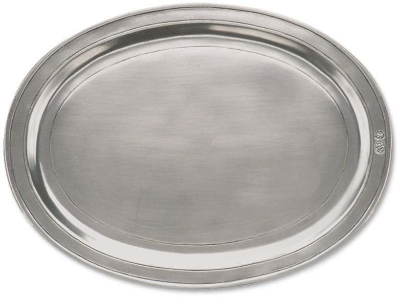 Oval Incised Tray - Small