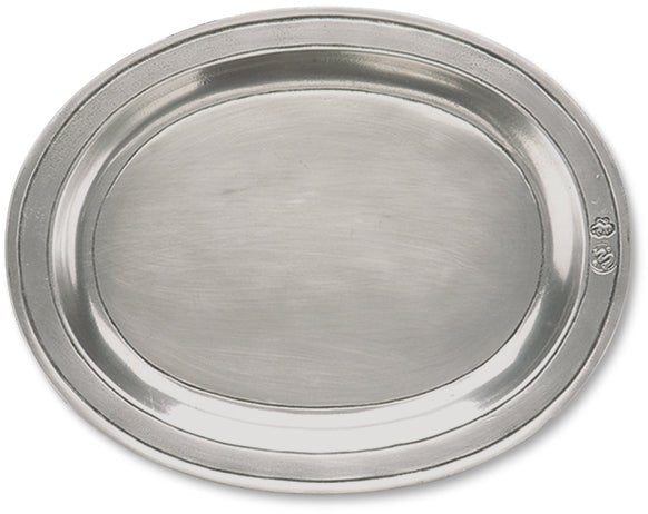 Oval Incised Tray - Small