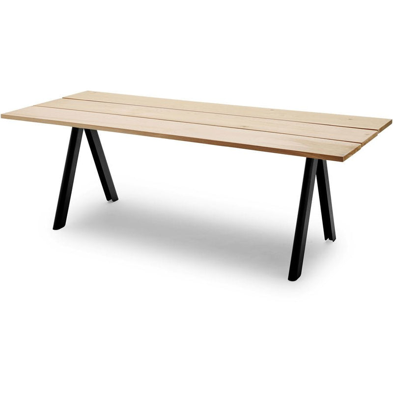 Overlap Table - Skagerak by Fritz Hansen - Outdoor Furniture - Anthracite Black - HORNE