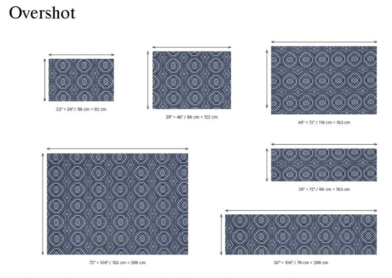 Overshot Floor Mat - Chilewich - Rugs - Small - Butterscotch - HORNE