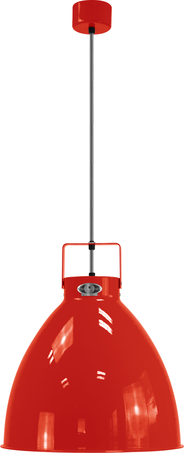 Overstock - Augustin Pendant - A360 - Glossy Finish - Red/White Inside