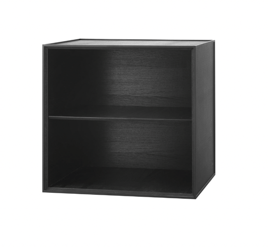 Overstock - Frame 49 Storage Box - Black Stained Ash With Door & Shelf - Audo Copenhagen - Sale - HORNE