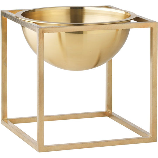 Overstock - Kubus Bowl - Large - Brass - Audo Copenhagen - Sale - HORNE
