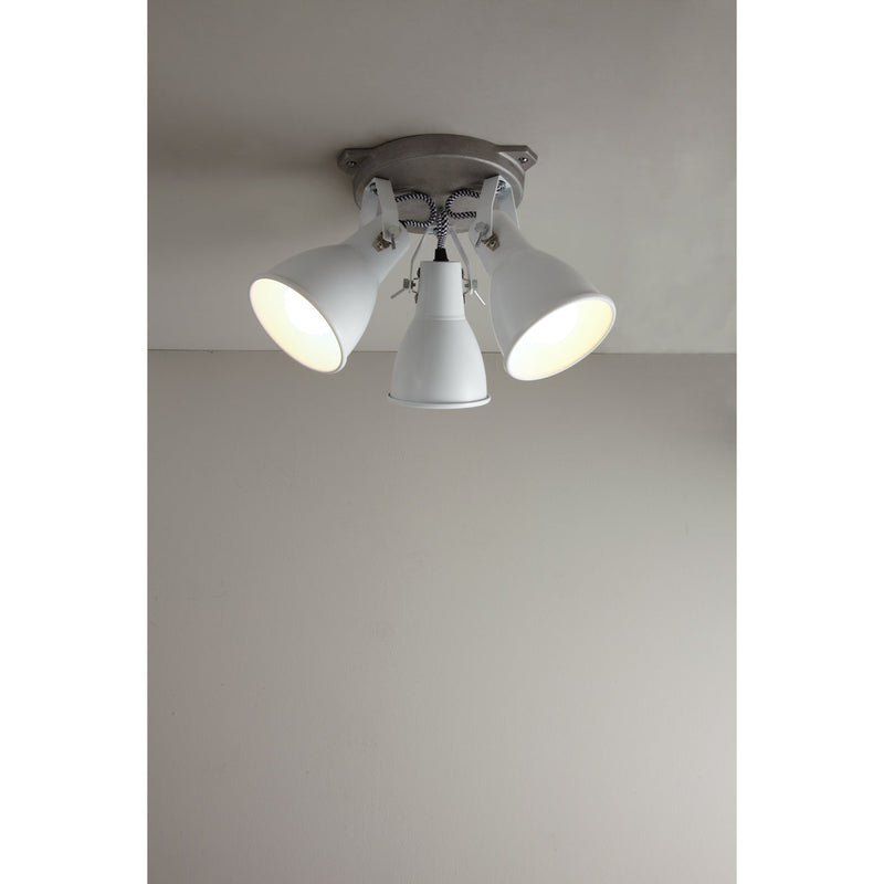 Stirrup Triple Ceiling Light
