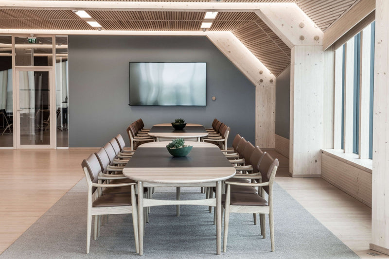 Oya Dining Table - Eikund - Tables - 0 - Same as Table Finish - White Oiled Oak - HORNE