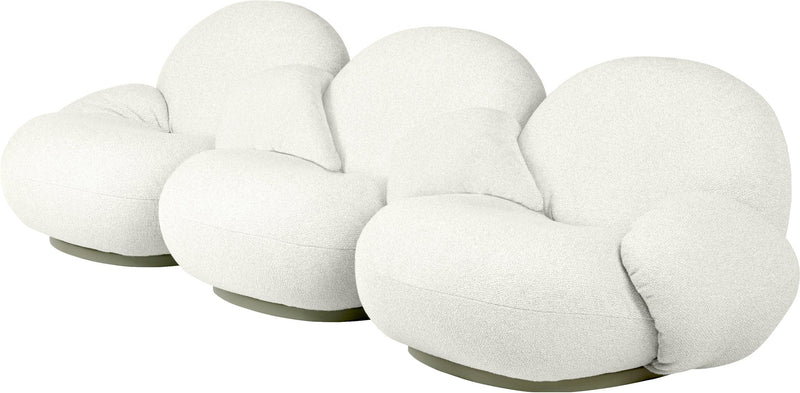 Pacha Outdoor 3 - Seater Sofa with Armrest - Gubi - Outdoor Furniture - Chevron FR 022 - HORNE