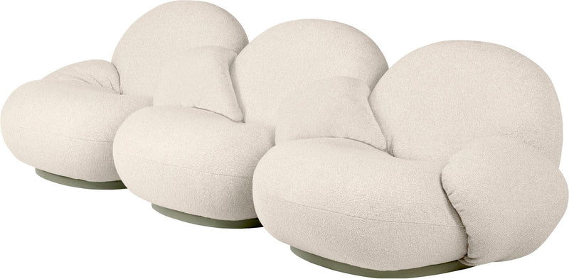 Pacha Outdoor 3 - Seater Sofa with Armrest - Gubi - Outdoor Furniture - Chevron FR 022 - HORNE