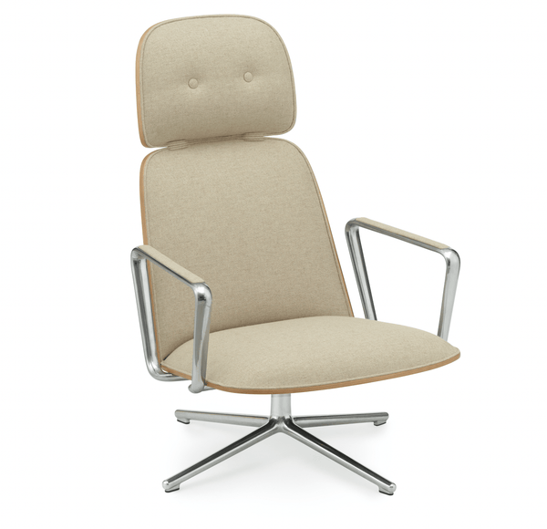 Pad Lounge Chair High Swivel - Tilt