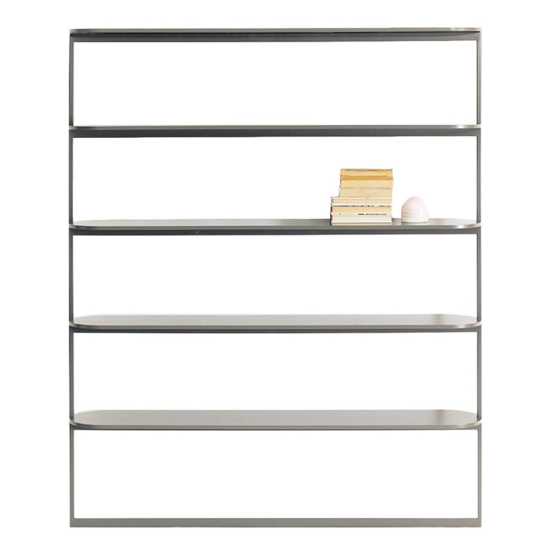 Pagoda 140:5 - Asplund Shelving - Char Grey - HORNE