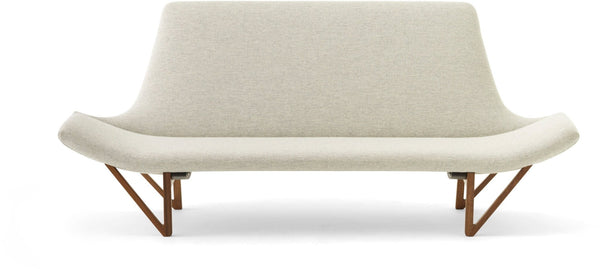 Pagode Sofa - Audo Copenhagen - Sofas - Natural Oak - Hallingdal 65 Fabric - 0200 - HORNE