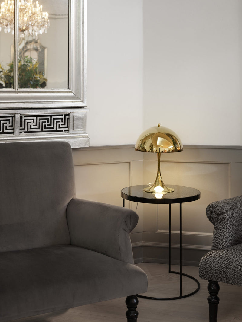 Panthella 320 Table Lamp - Louis Poulsen - Table + Task - White Opal Acrylic - HORNE