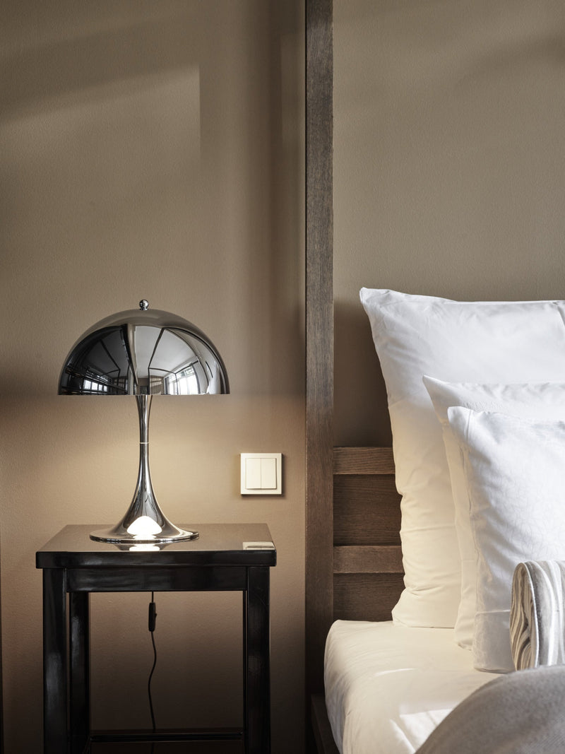 Panthella 320 Table Lamp - Louis Poulsen - Table + Task - White Opal Acrylic - HORNE