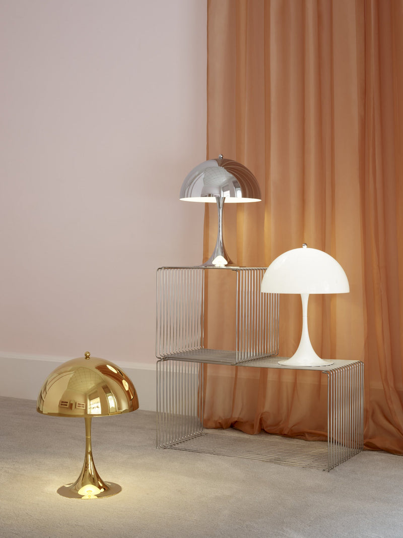 Panthella 320 Table Lamp - Louis Poulsen - Table + Task - White Opal Acrylic - HORNE