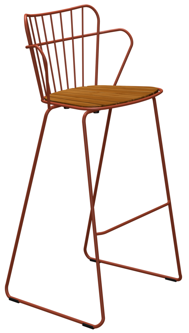 PAON Outdoor Bar Chair - HOUE - Outdoor Furniture - Paprika - HORNE