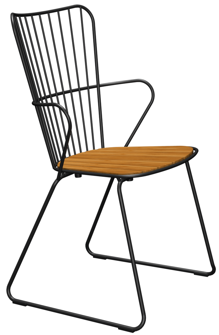PAON Outdoor Dining Chair - HOUE - Outdoor Furniture - Black - HORNE