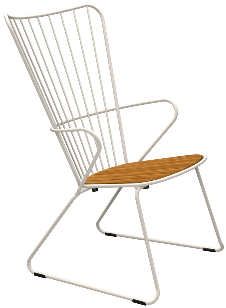 PAON Outdoor Lounge Chair - HOUE - Outdoor Furniture - White - HORNE