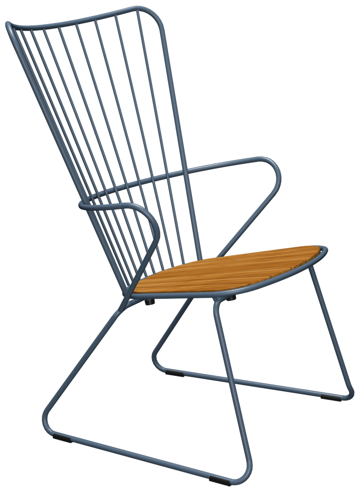 PAON Outdoor Lounge Chair - HOUE - Outdoor Furniture - Midnight Blue - HORNE
