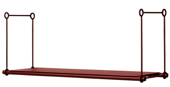 Parade Shelving System - Warm Nordic - Shelving - Oxide Red - 1 Shelf - HORNE