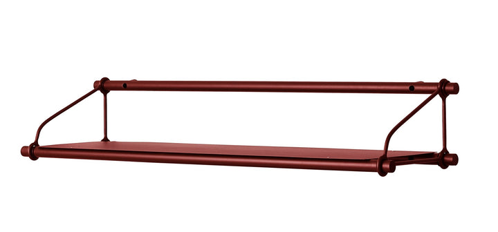 Parade Shelving System - Warm Nordic - Shelving - Oxide Red - 1 Shelf Top - HORNE