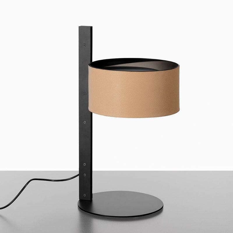 Parallel Table Lamp - Oluce - Table + Task - Brown - HORNE