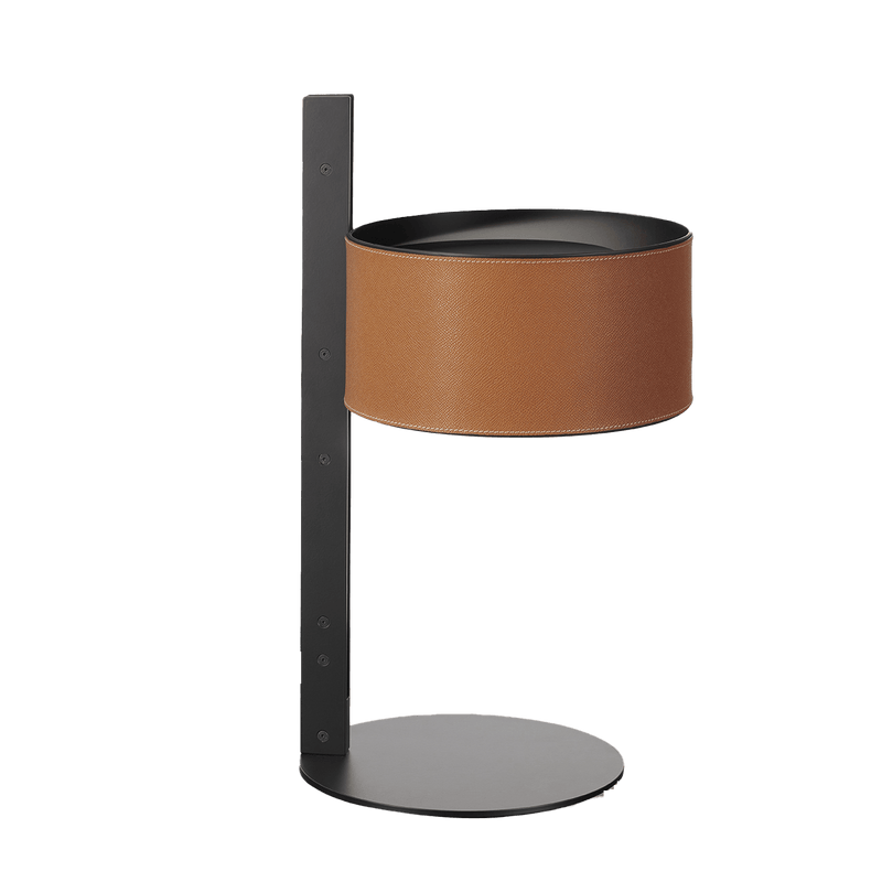 Parallel Table Lamp - Oluce - Table + Task - Brown - HORNE