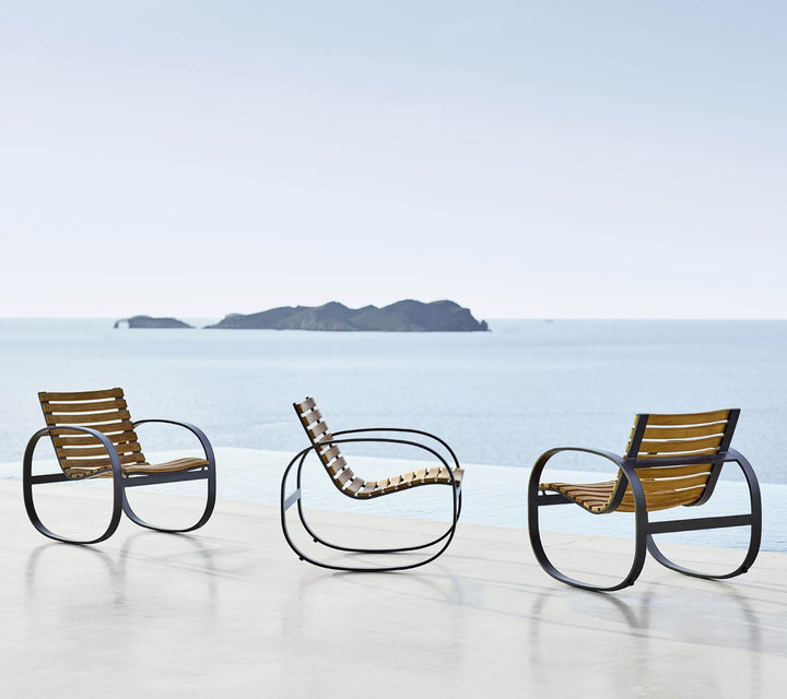 Parc Rocking Chair - Cane Line - Outdoor Furniture - HORNE