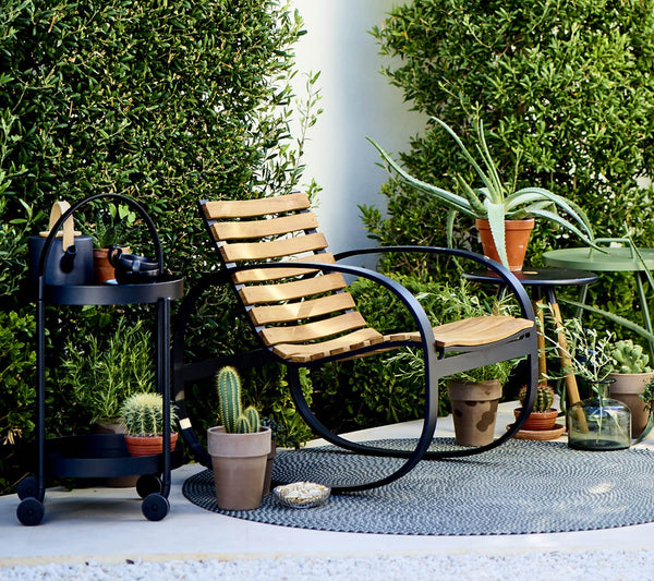 Parc Rocking Chair - Cane Line - Outdoor Furniture - HORNE