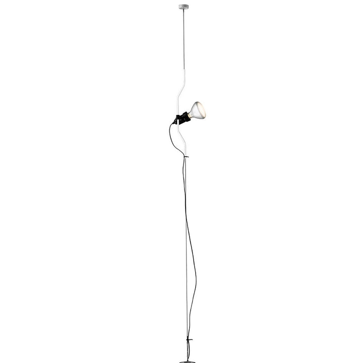 Parentesi Ceiling to Floor Light - Flos - Pendants - White - HORNE