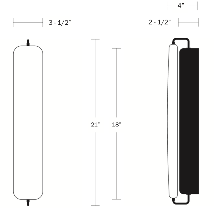 Park III Wall Light - Workstead - Wall Sconces - White Enamel - Brushed Nickel - HORNE