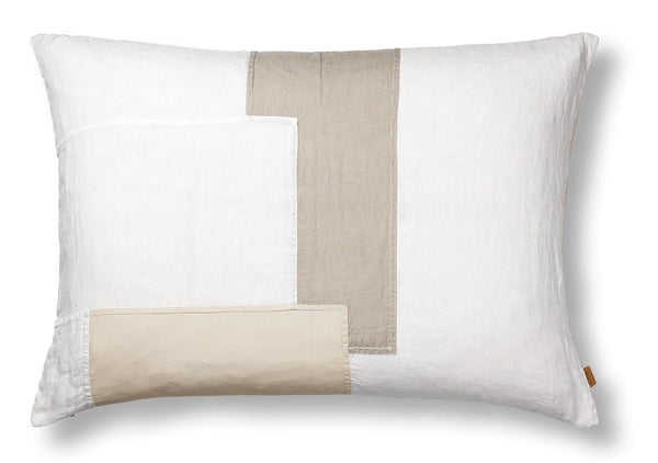 Part Cushion - Ferm Living - Bedding + Pillows - Large - Off - White - HORNE