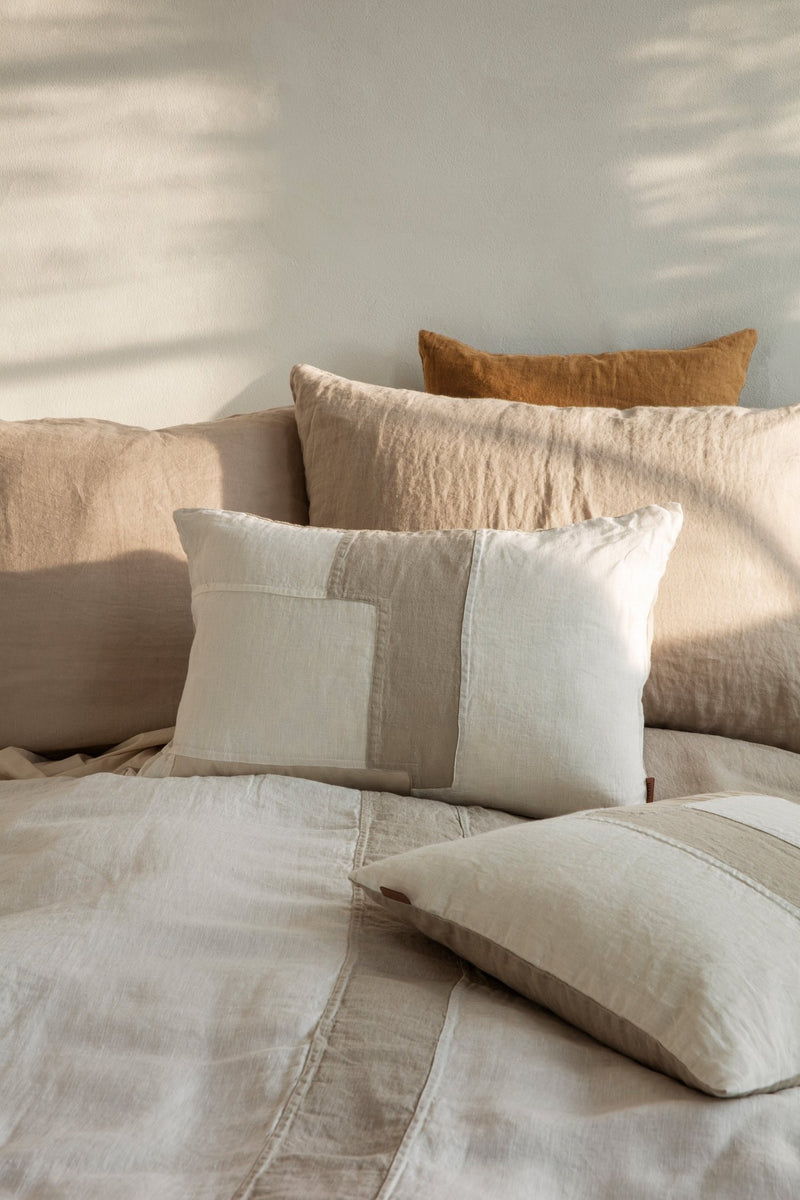 Part Cushion - Ferm Living - Bedding + Pillows - Small - Off - White - HORNE