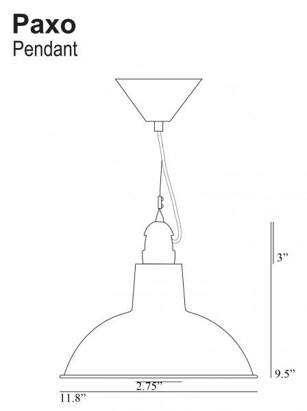 Paxo Pendant - BlackOriginal BTC