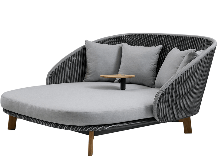 Peacock Daybed - Cane Line - Outdoor Furniture - No Parasol - HORNE