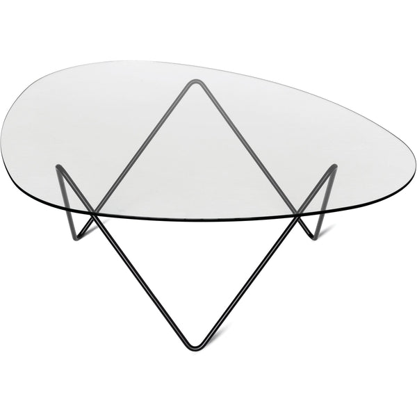 Pedrera Round Glass Top Coffee Table